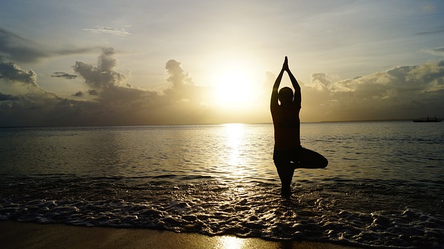 yoga academy founders working on educational curriculum in a bright studio space